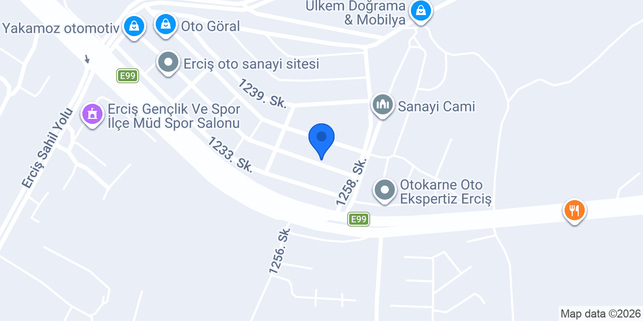 BİBLO GARAJ konumu