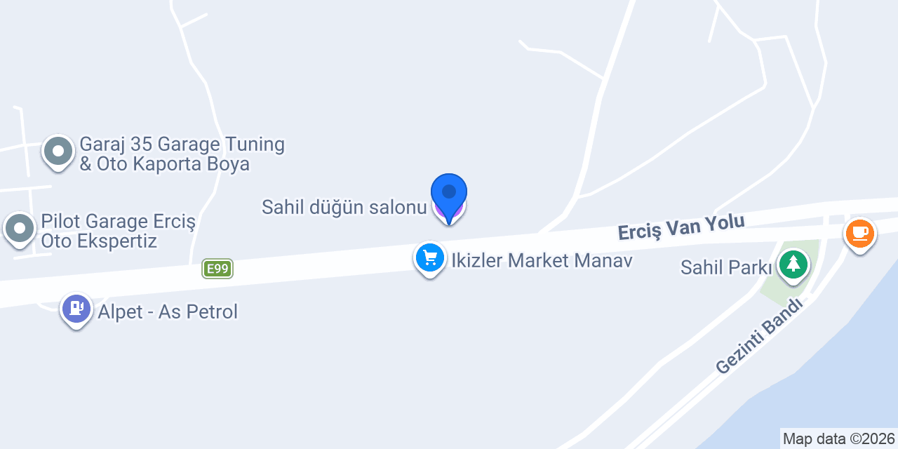 Sahil düğün salonu konumu