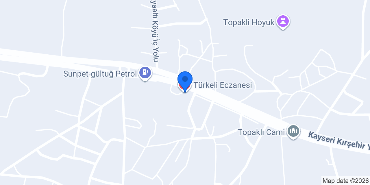 Türkeli Eczanesi konumu