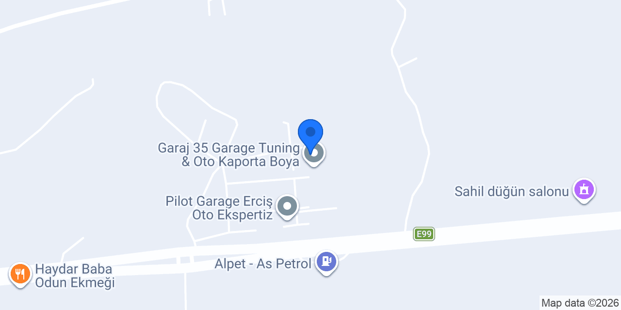 YAĞIZ OTO MEKANİK konumu