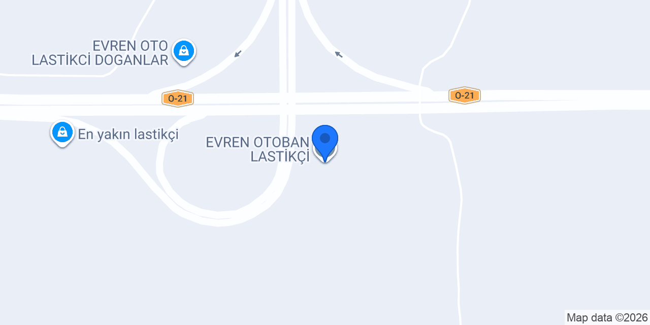 EVREN OTOBAN LASTİKÇİ konumu