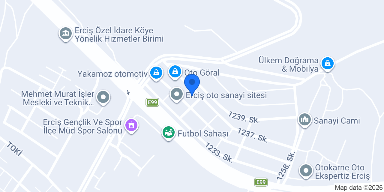 Teknik İş Pompa Erciş konumu