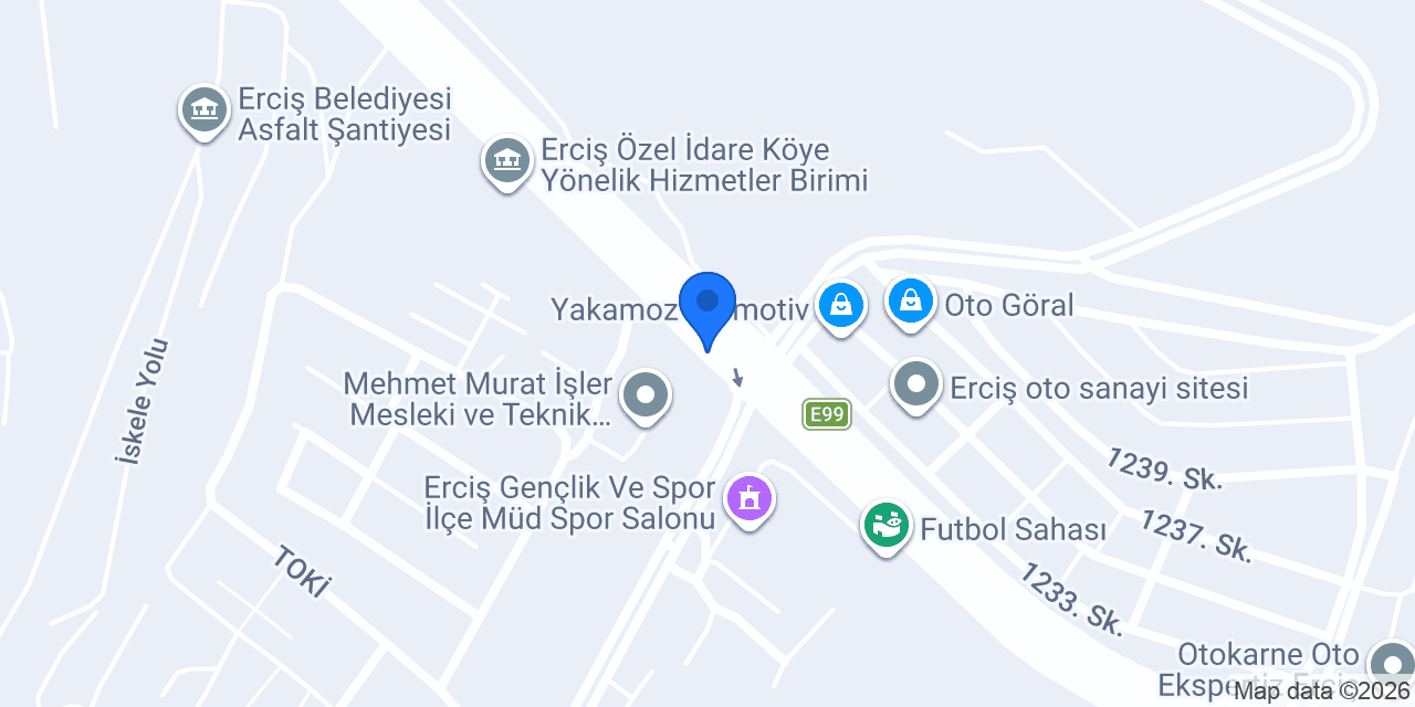 Erciş Toplum Sağlığı Merkezi konumu