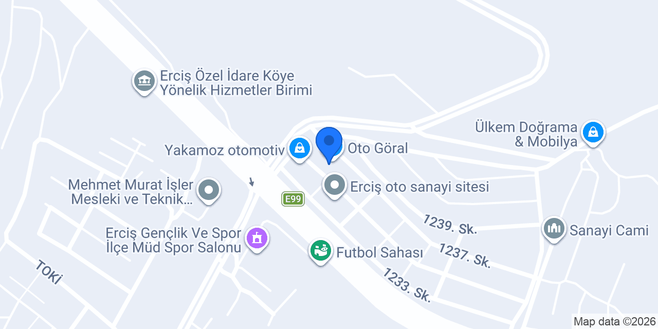 Klas Oto Elektrik konumu