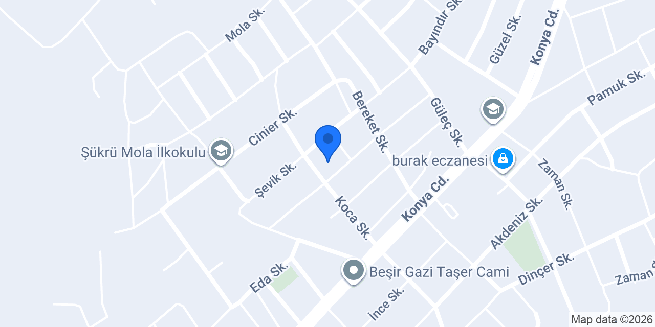 Fidan Ali Altıntaş Anaokulu konumu