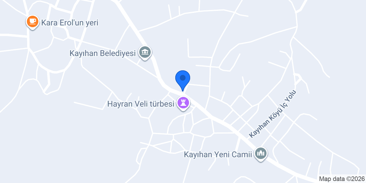 Hizmet Pide Kebap Döner konumu
