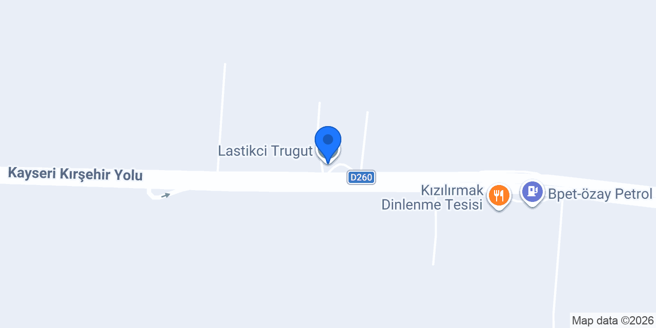 Lastikci Trugut konumu