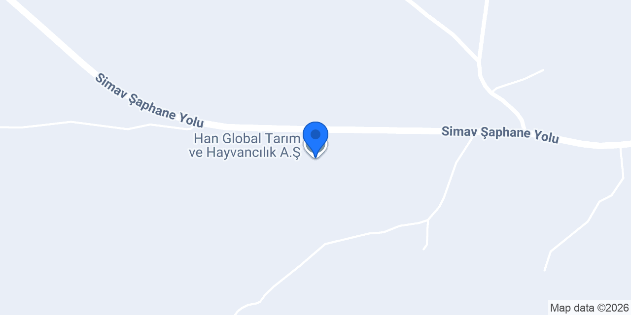 Han Global Tarım ve Hayvancılık A.Ş konumu