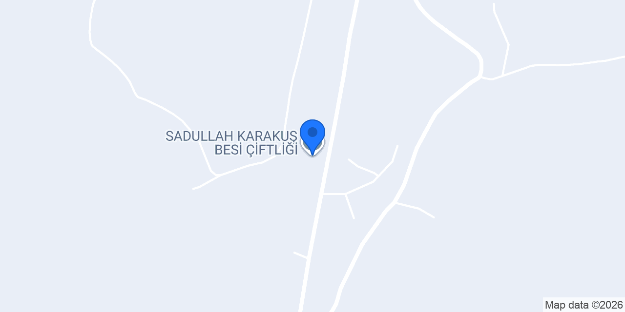 SADULLAH KARAKUŞ BESİ ÇİFTLİĞİ konumu