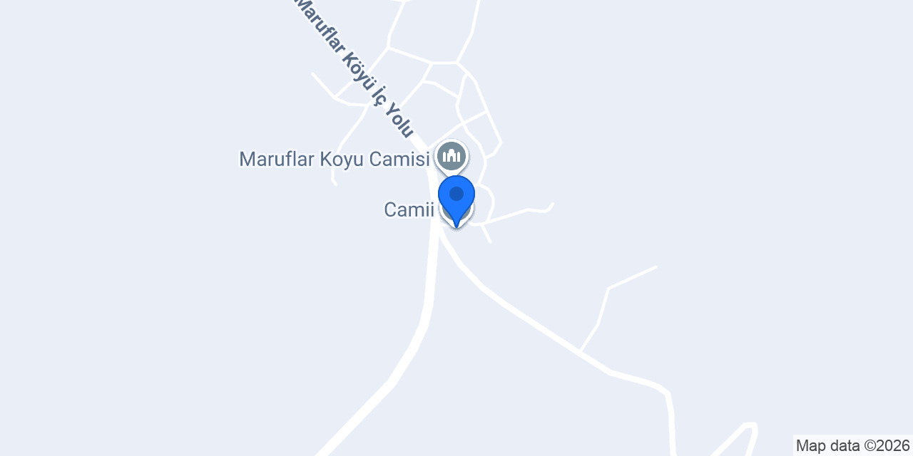 Maruflar Köyü Muhtarlığı konumu