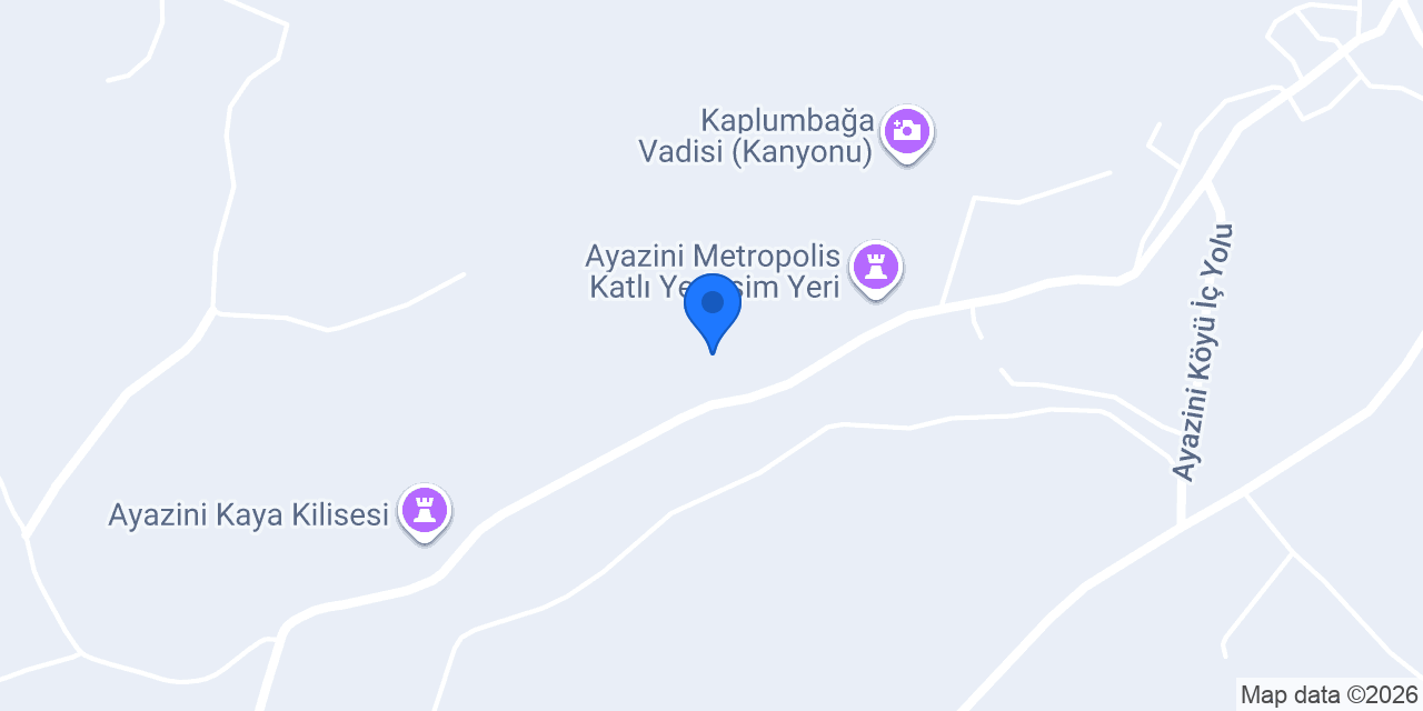 Melekler Şapeli konumu