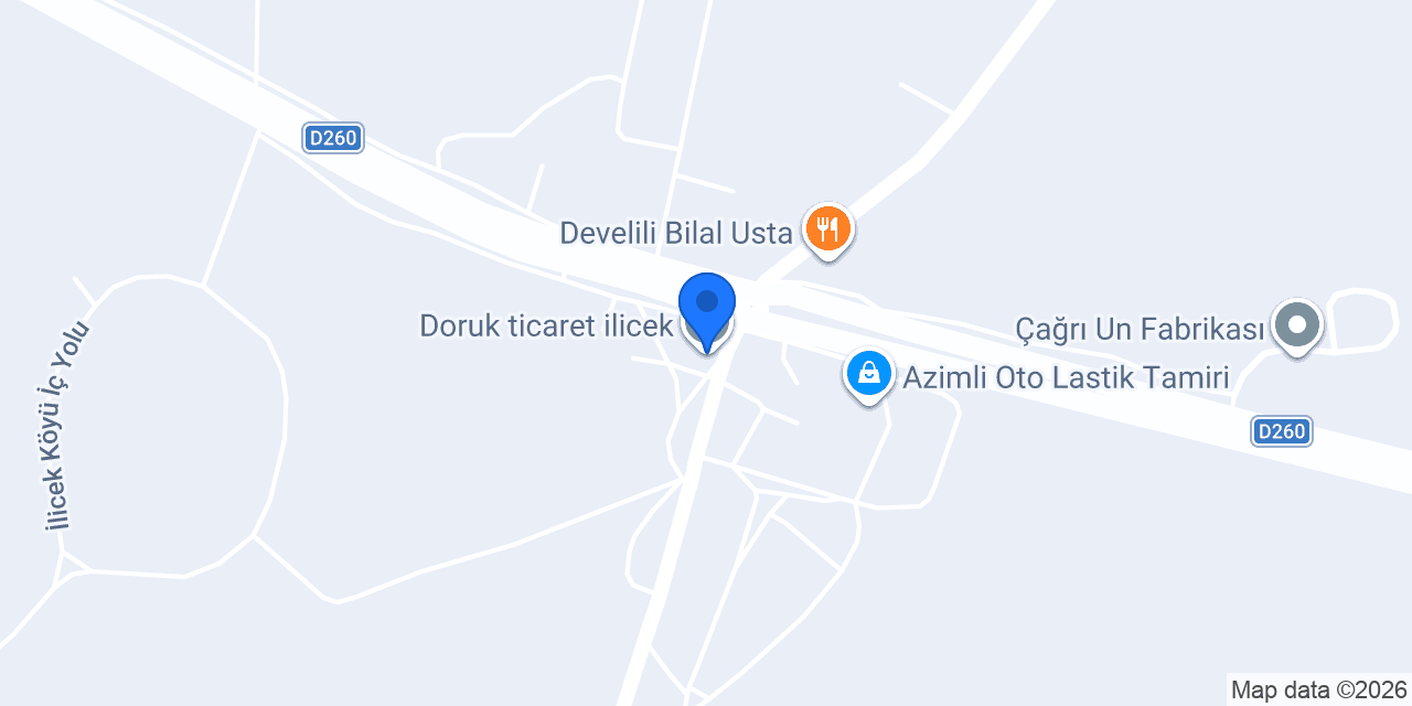Doruk ticaret ilicek konumu