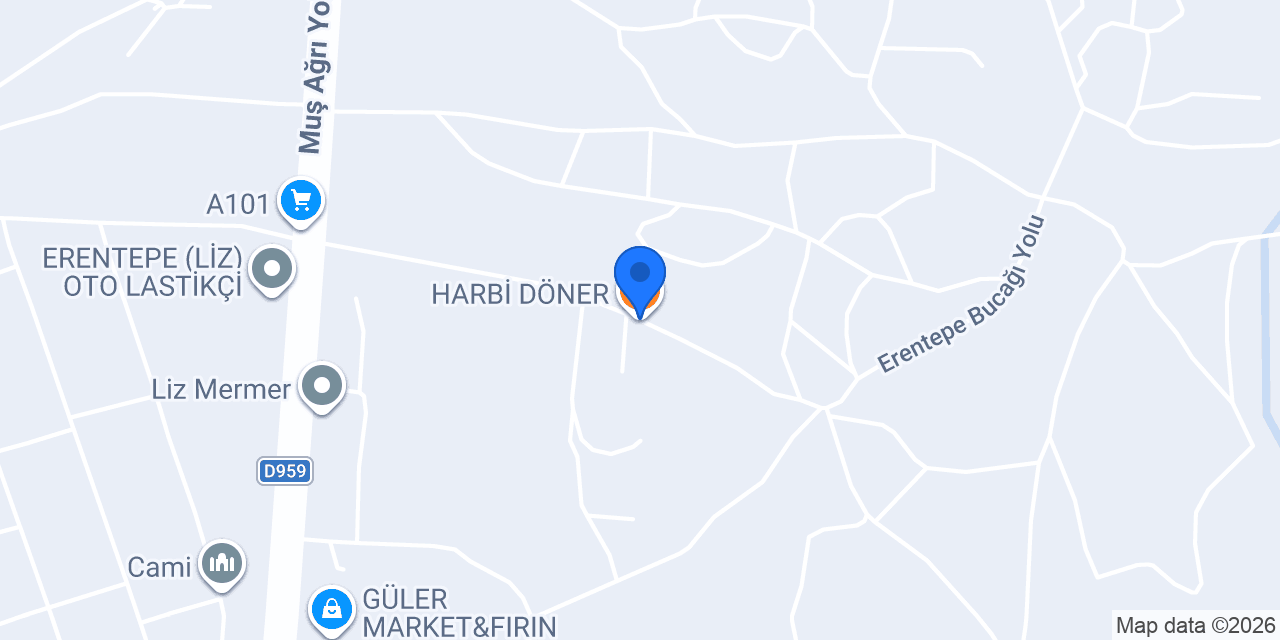 HARBİ DÖNER konumu