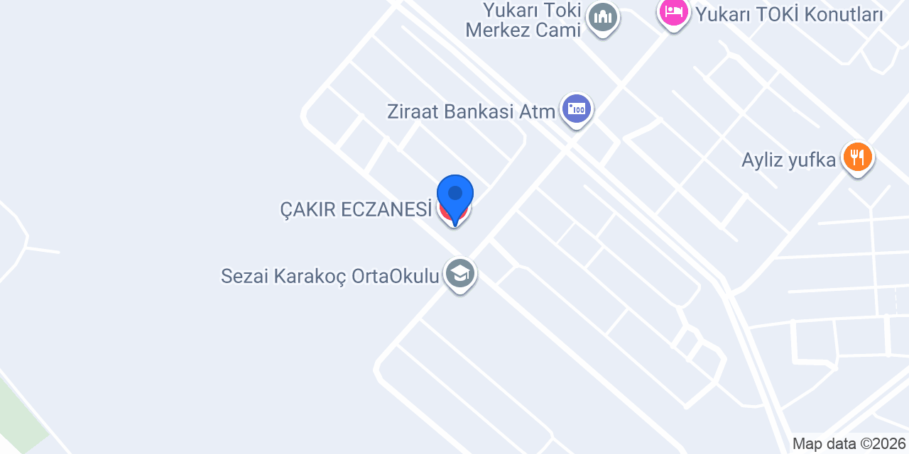 Sadettin ÇEKMEN Eczanesi konumu