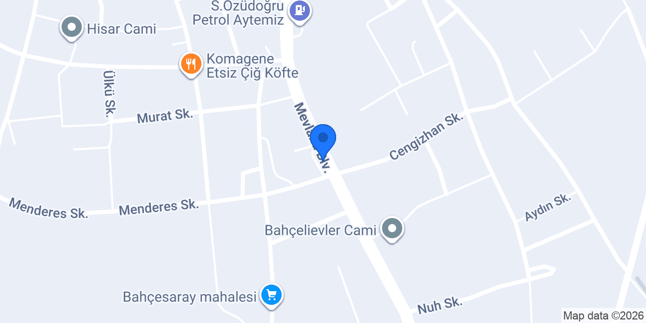 Fidan Eczanesi konumu
