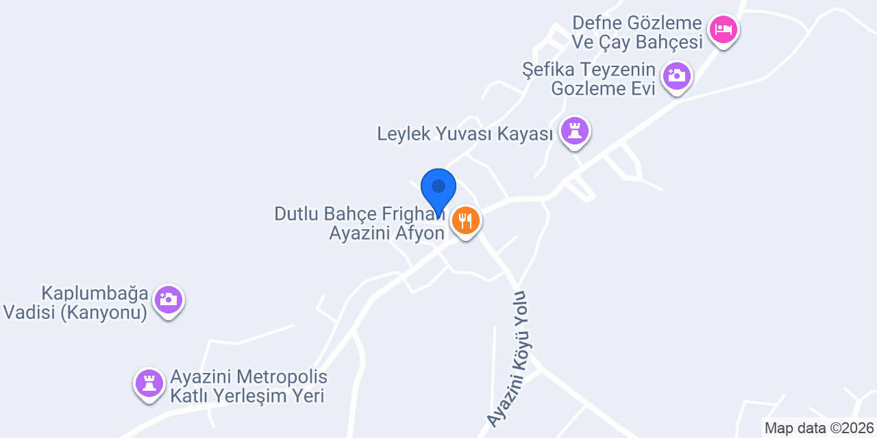 Gönül Dağı Cafe konumu