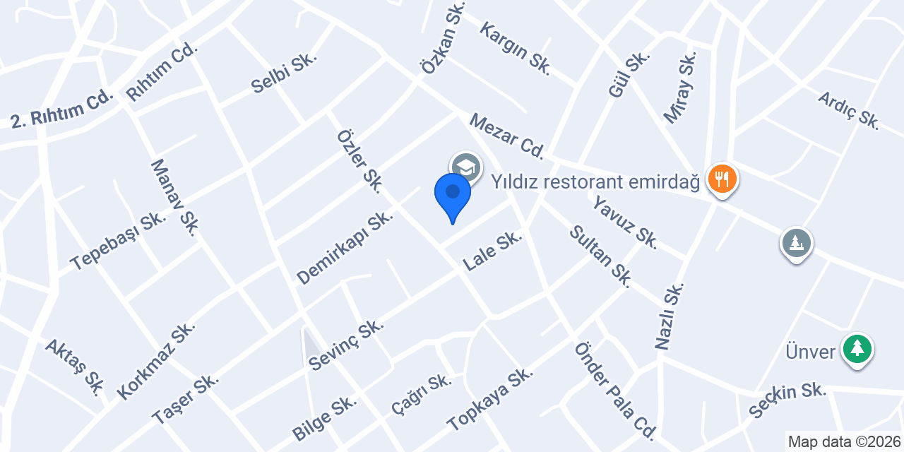 Alkan Simit Fırını konumu