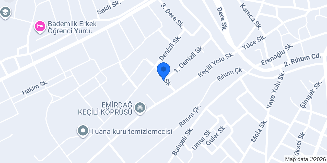 Turgut Perde Home Design konumu