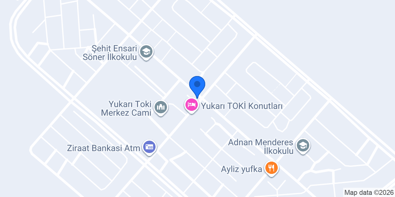BİZİM MARKET konumu
