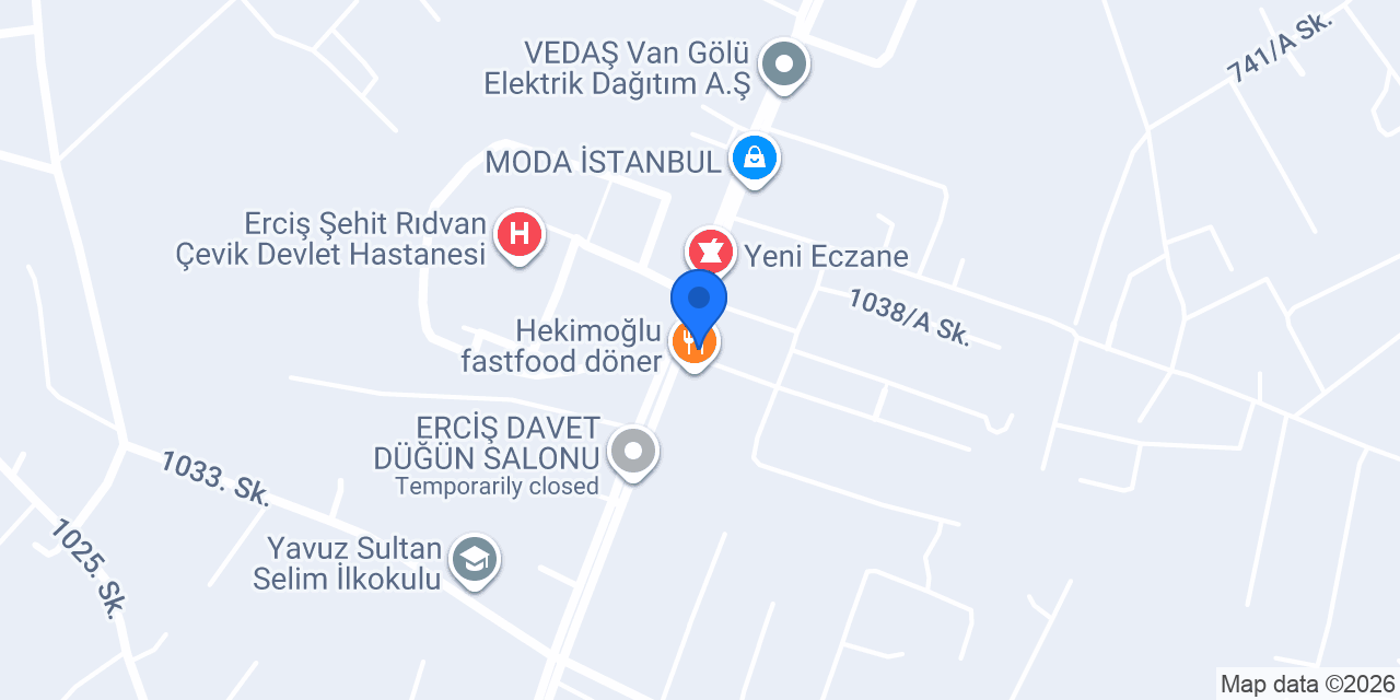 Çinarli Eczanesi konumu