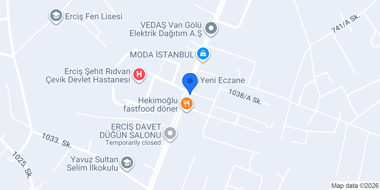 Lokman Hekim Eczanesi konumu