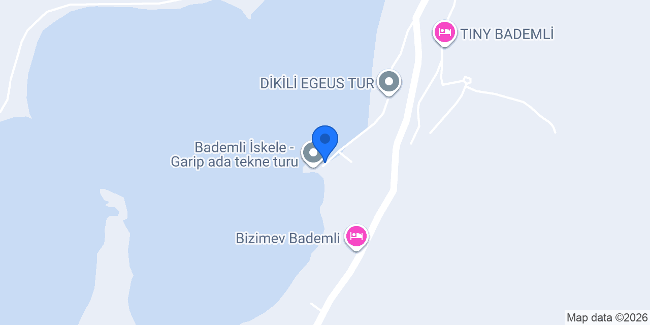 Hızırok Dikili Tekne Turu konumu