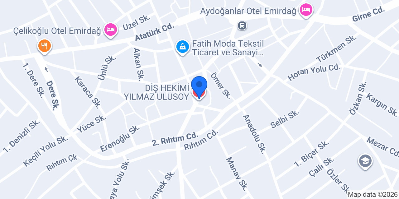 Ayaz erkek kuaförü konumu