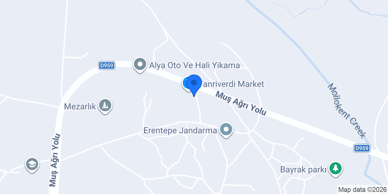 Erentepe Belediyesi konumu