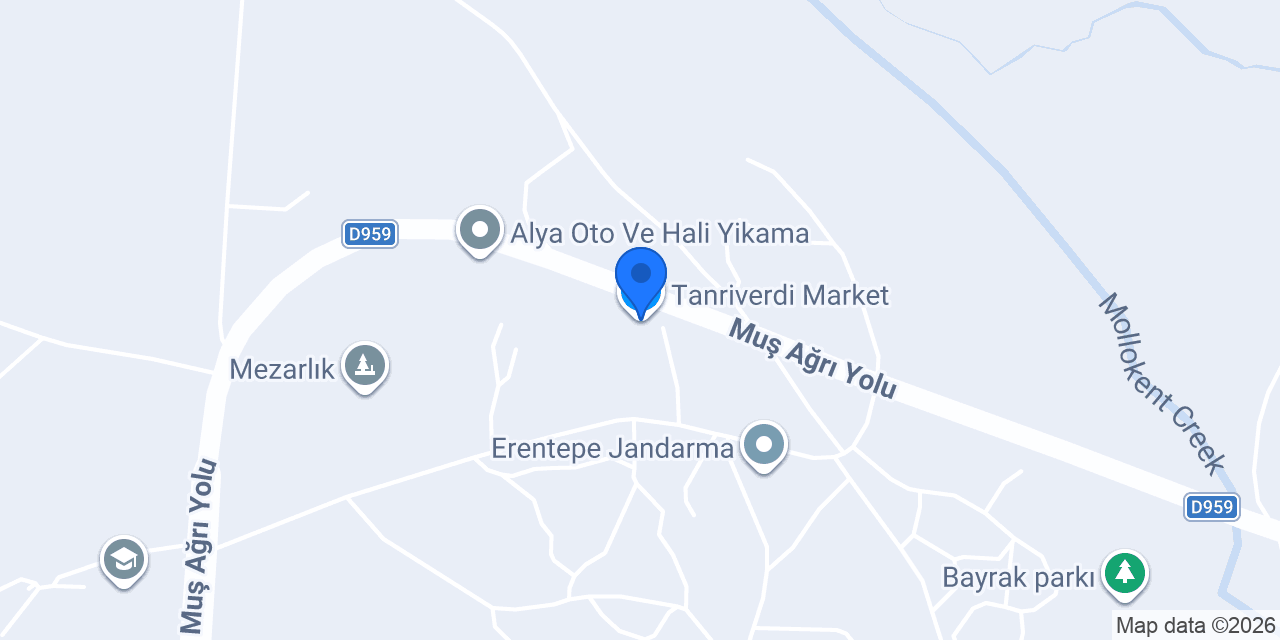 Tanriverdi Market konumu