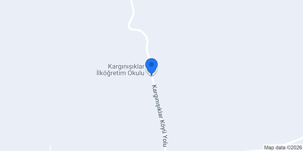 Kargınışıklar İlköğretim Okulu konumu