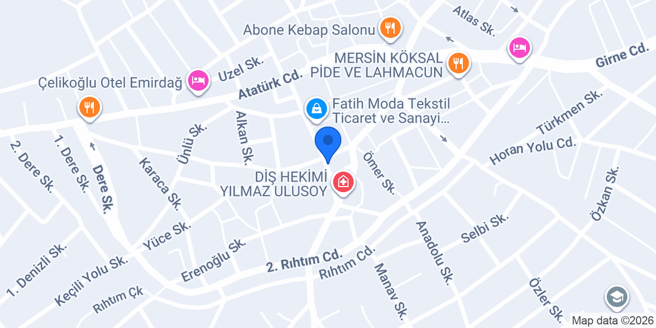HASRET PİDE Ve güveç konumu