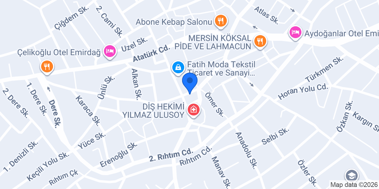 Şevik Ticaret konumu