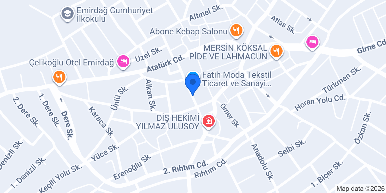 Hilal Av Bayi konumu
