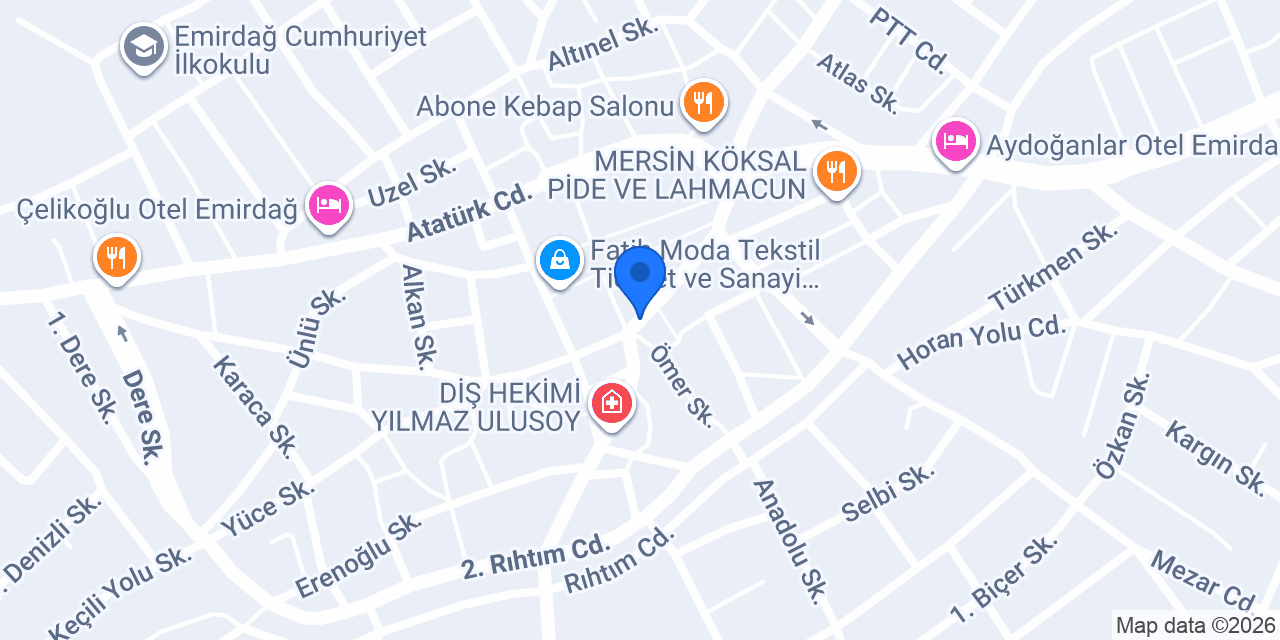 KIRCA turizm konumu