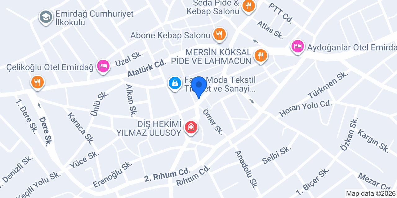 03 CEP HASTANESİ konumu