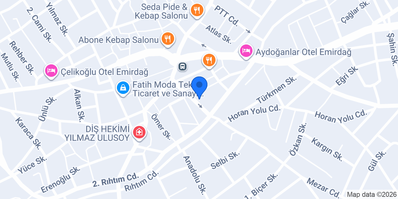 ÖZVET/VETERİNER KLİNİĞİ konumu