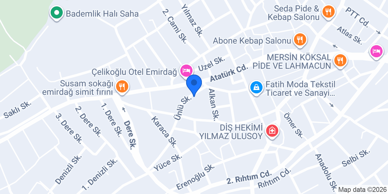 Abidin İnşaat konumu