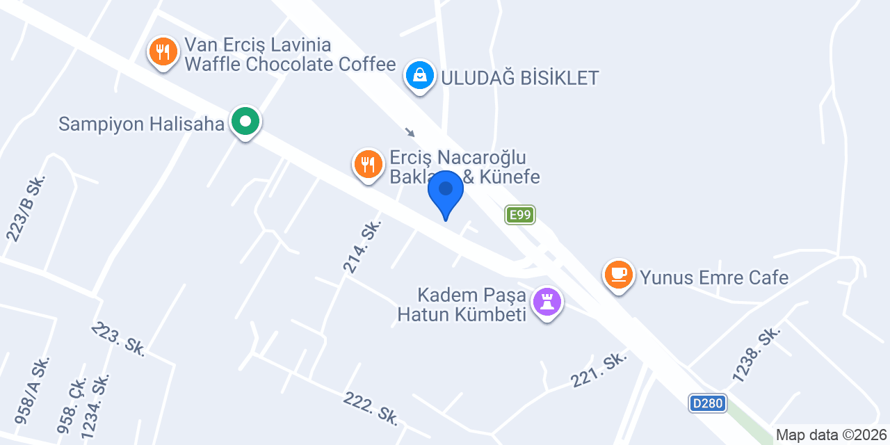 Luuq Coffee Erciş konumu