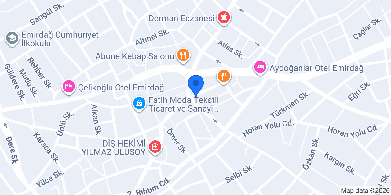Emirdağ Taksi /CEYLAN ASLAN -7/24 konumu