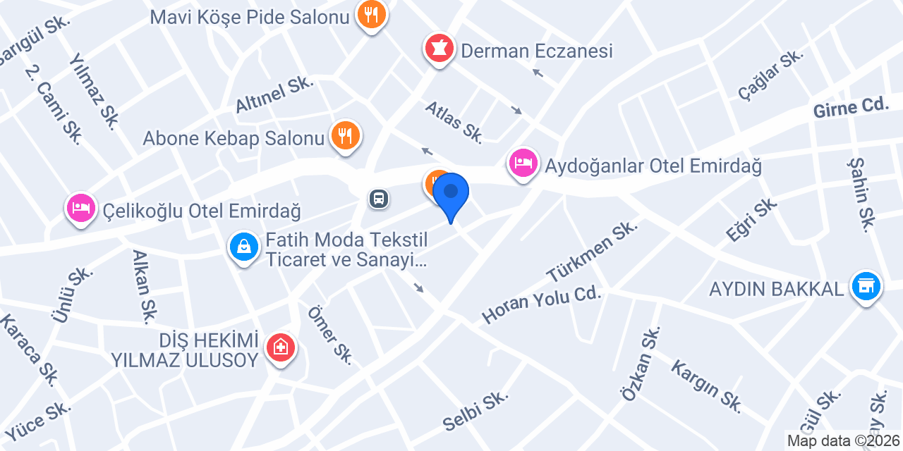 Urfa Sofrası konumu