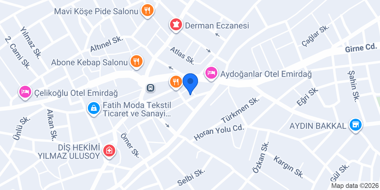 KOÇ İNŞAAT konumu