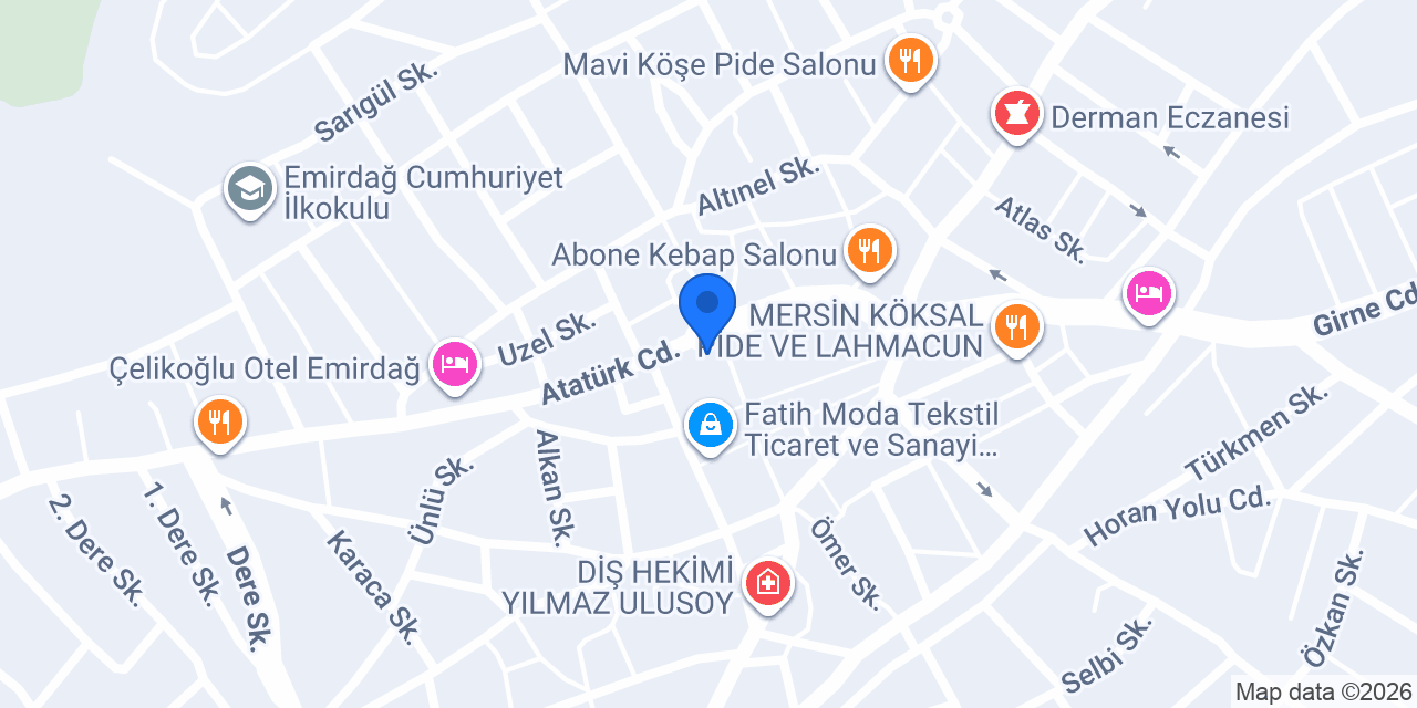 Aydın Elektrik konumu