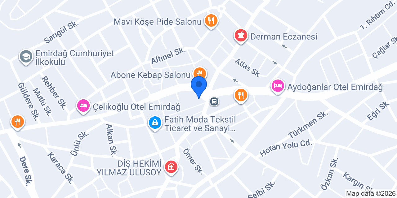 Sağlık Eczanesi konumu