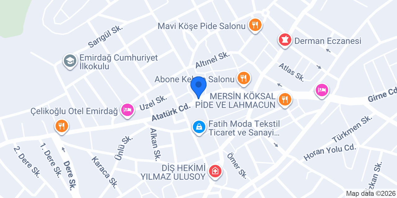 Eyüp İnşaat Sami Çildir konumu