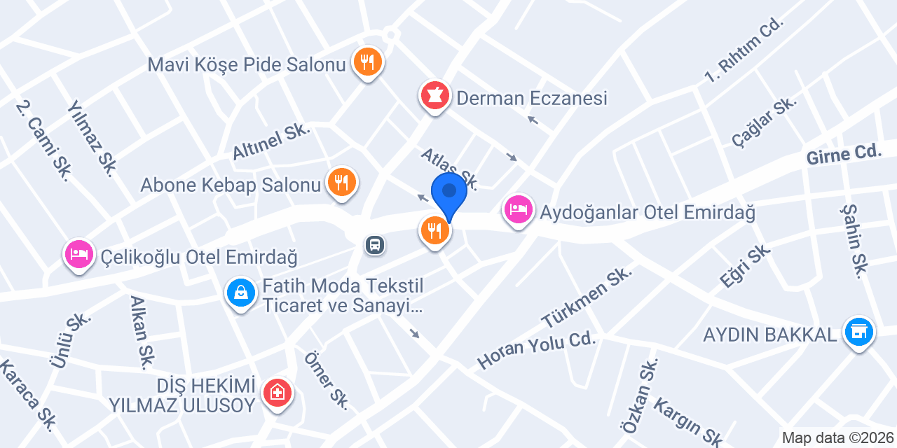 Göbelek Ticaret konumu