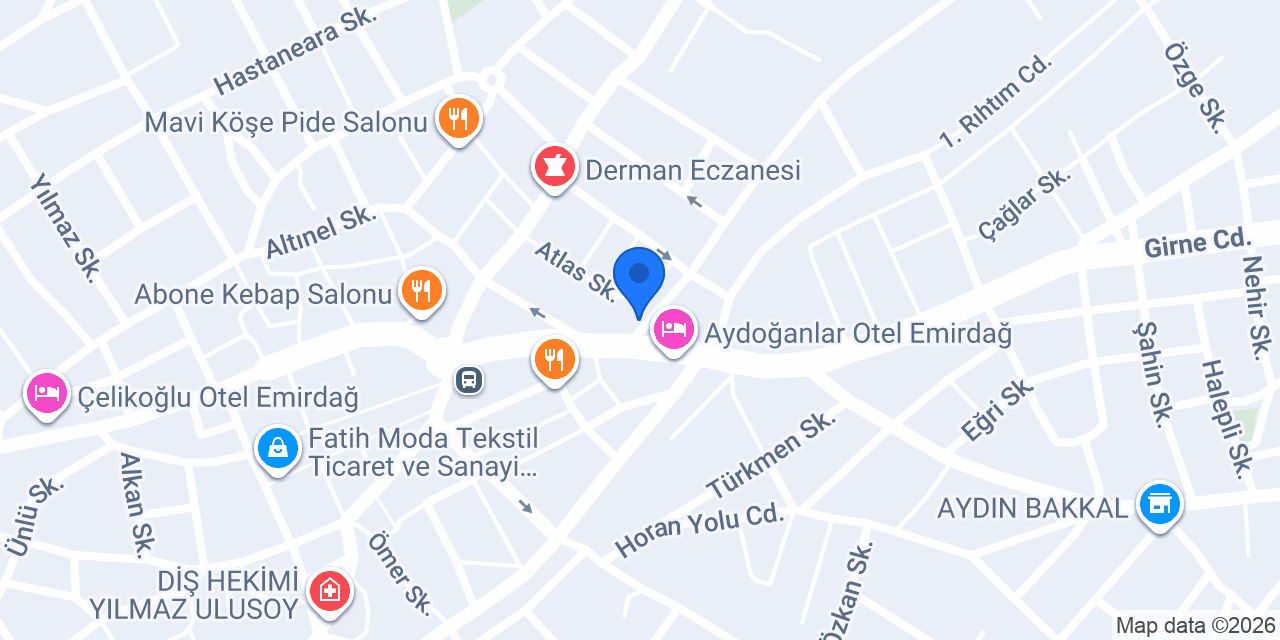 ERSAN DOĞALGAZ MÜHENDİSLİK konumu
