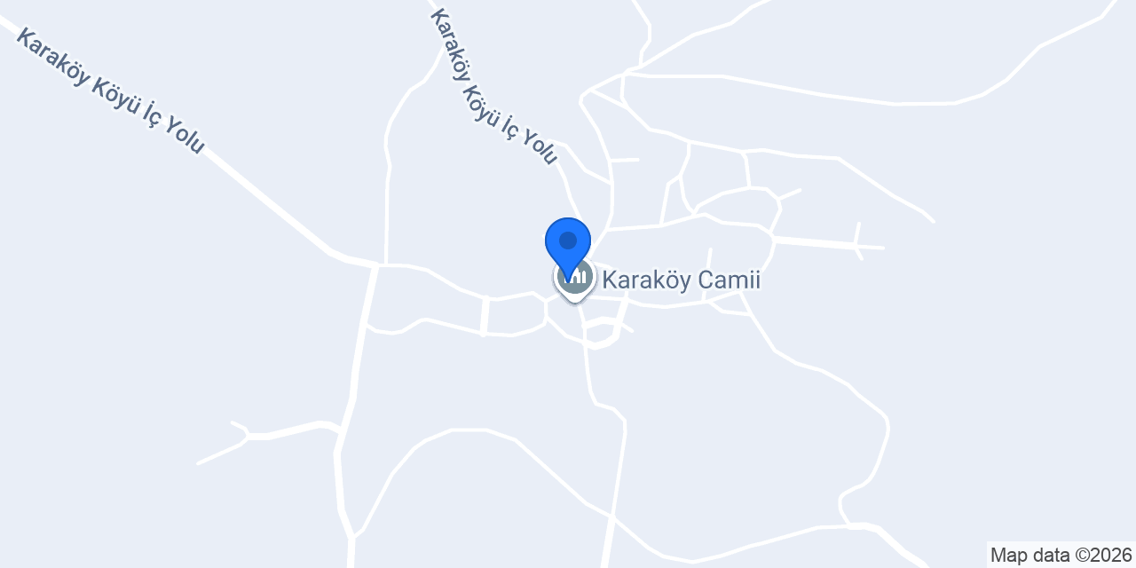 Karaköy Köyü Muhtarlığı konumu