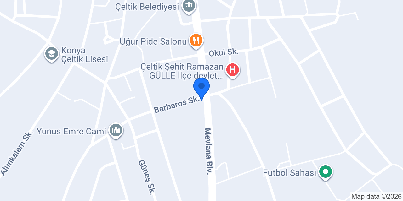 Çeltik ev destek konumu