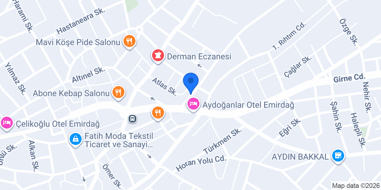 Çavuşoğlu Mimarlık konumu
