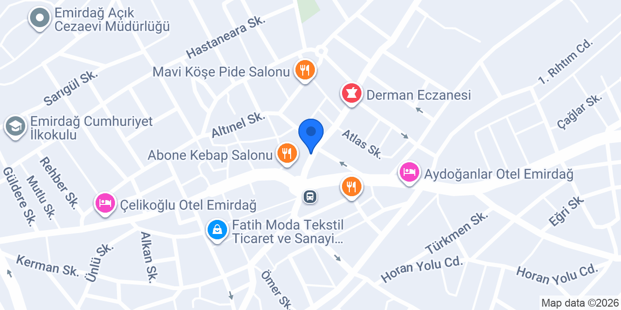 Cigkofteci Omer Usta konumu
